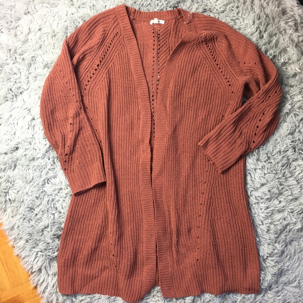 Maurices 3/4 sleeve cardigan- Size L